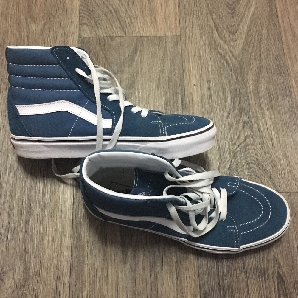 Vans Blue/Green High Tops